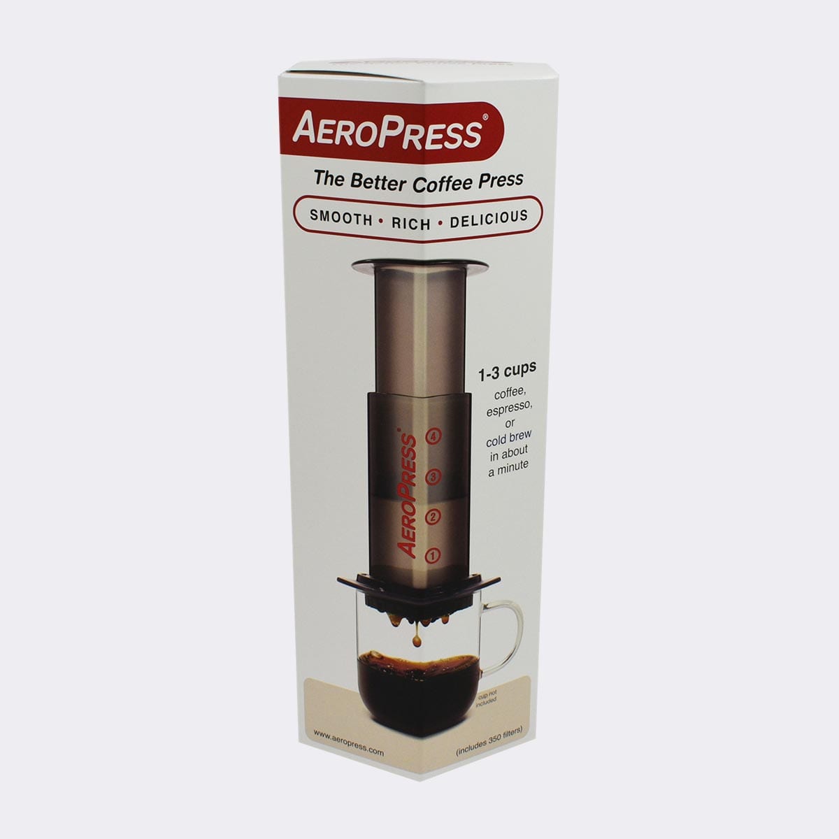 Aeropress Coffee Maker pack 1-3 cups