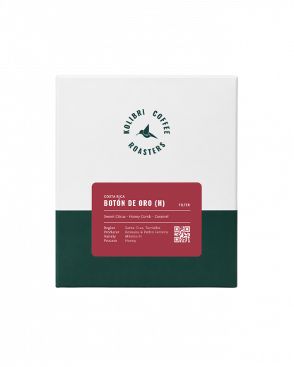 Kolibri Coffee Botón de Oro - Honey - Costa Rica